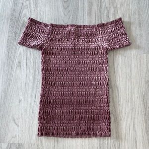 Aeropostale off the shoulder top